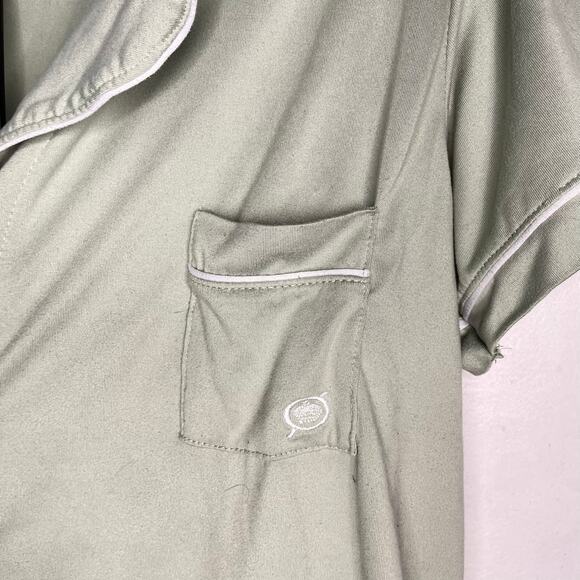 Born sage Modal Notch Collar Pajamas - Short Sleeve - Picture 2 of 8